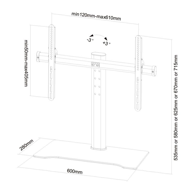 Neomounts monitor stand