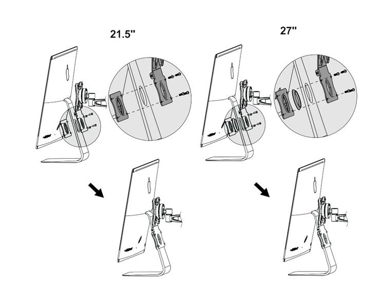 Neomounts imac vesa adapter