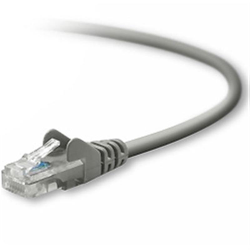 Belkin CAT5e Patch Cable Snagless Molded netwerkkabel Grijs 2 m