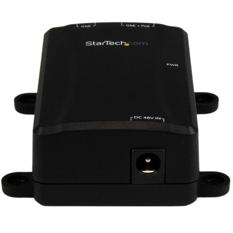StarTech.com 1-poorts Gigabit Midspan PoE+ injector 802.3at en 802.3af