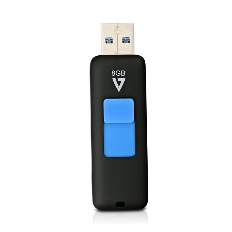 V7 8GB USB 3.0 USB flash drive USB Type-A 3.2 Gen 1 (3.1 Gen 1) Zwart
