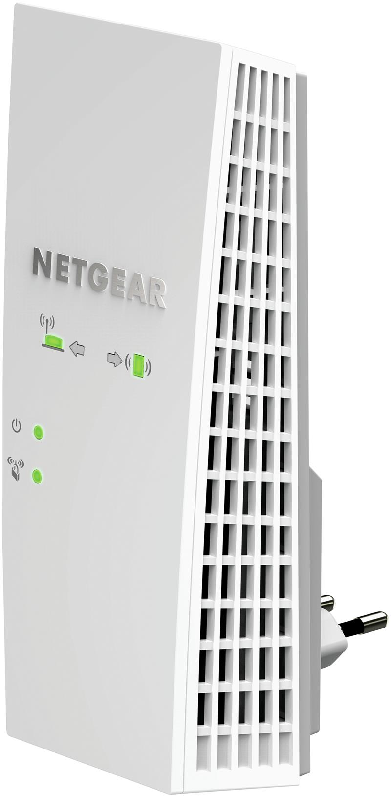 Netgear Nighthawk EX7300 X4 AC2200, Dual-Band WiFi Range Extender - 1 Gigabit Ethernet poort