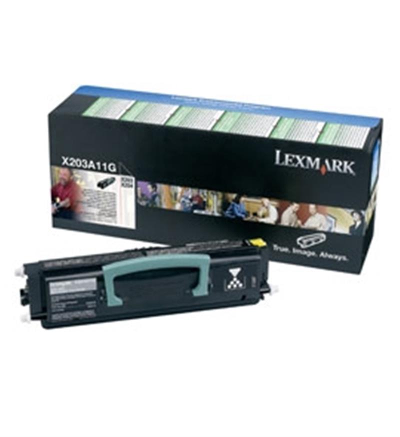 Lexmark X203n, X204n 2,5K retourprogramma tonercartridge