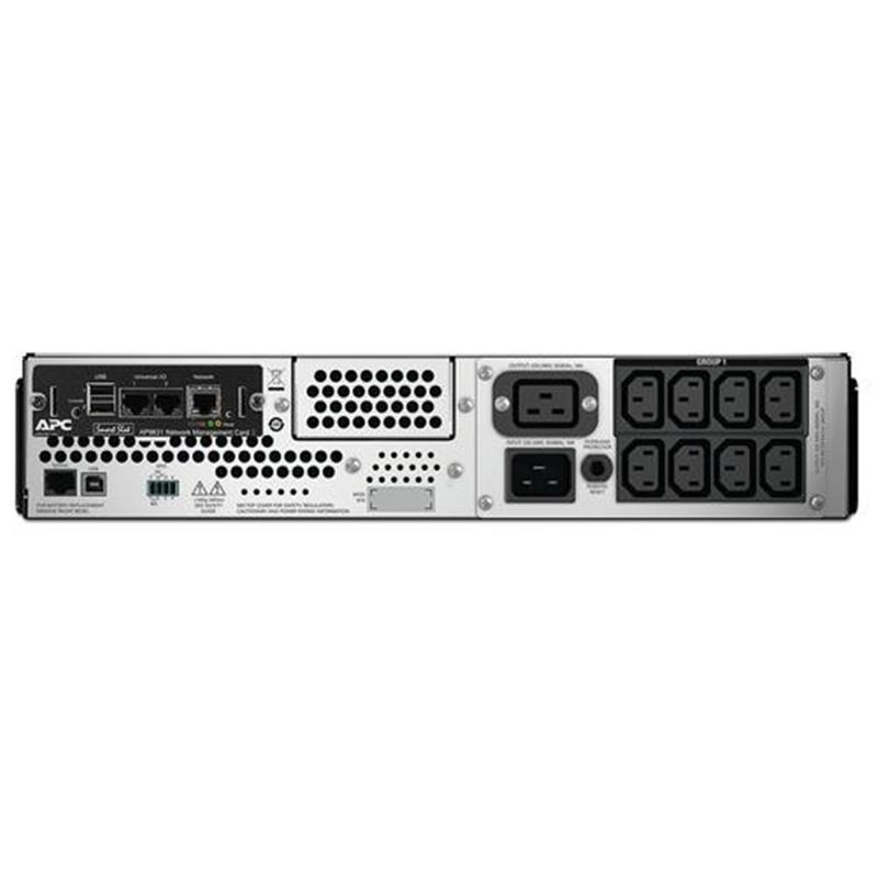 APC Smart-UPS SMT2200RMI2UNC - 8x C13 1x C19 USB rack mountable NMC 2200VA