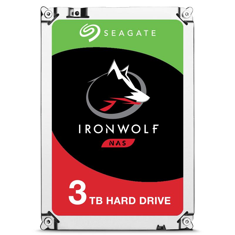 Seagate IronWolf ST3000VN007 interne harde schijf 3.5"" 3000 GB SATA III