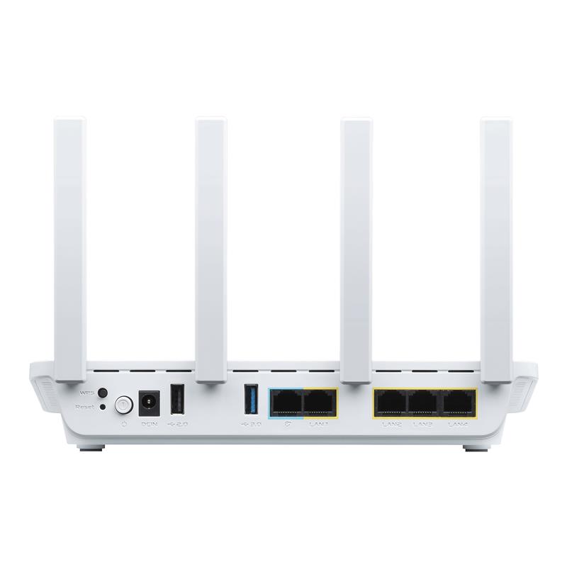 ASUS EBR63 – Expert WiFi draadloze router Gigabit Ethernet Dual-band (2.4 GHz / 5 GHz) Wit