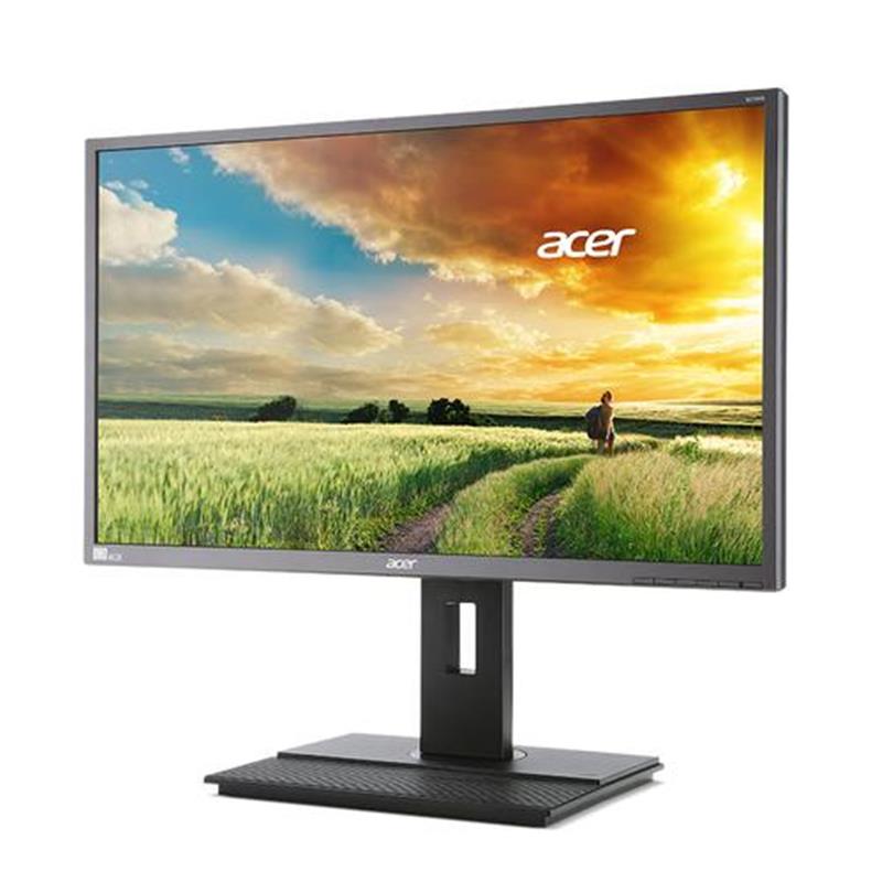 Acer B6 B276HKBymjdpprzx 68,6 cm (27"") 3840 x 2160 Pixels 4K Ultra HD LED Grijs
