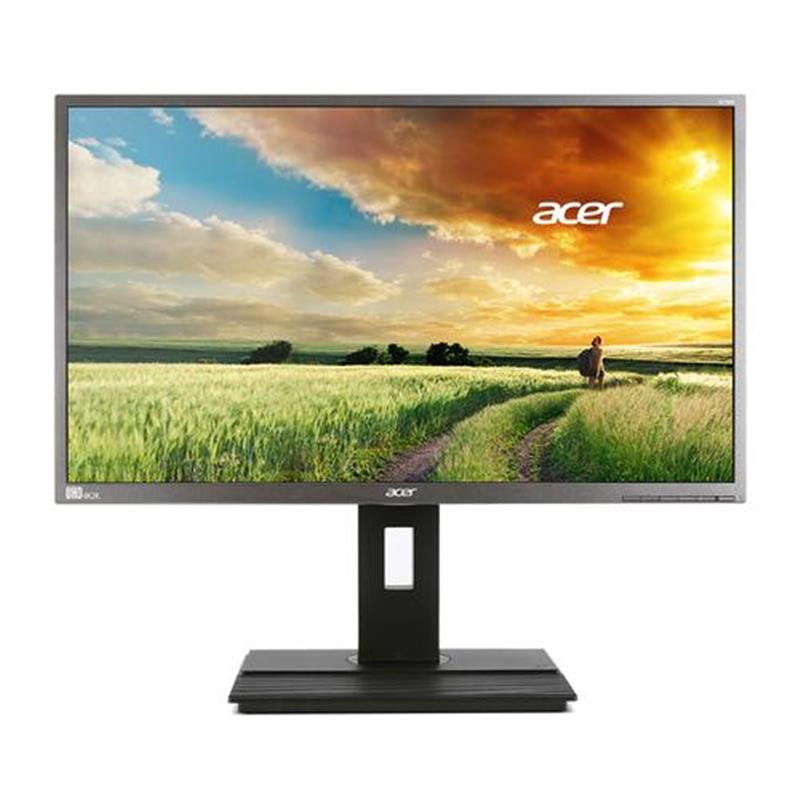 Acer B6 B276HKBymjdpprzx 68 6 cm 27 3840 x 2160 Pixels 4K Ultra HD LED Grijs