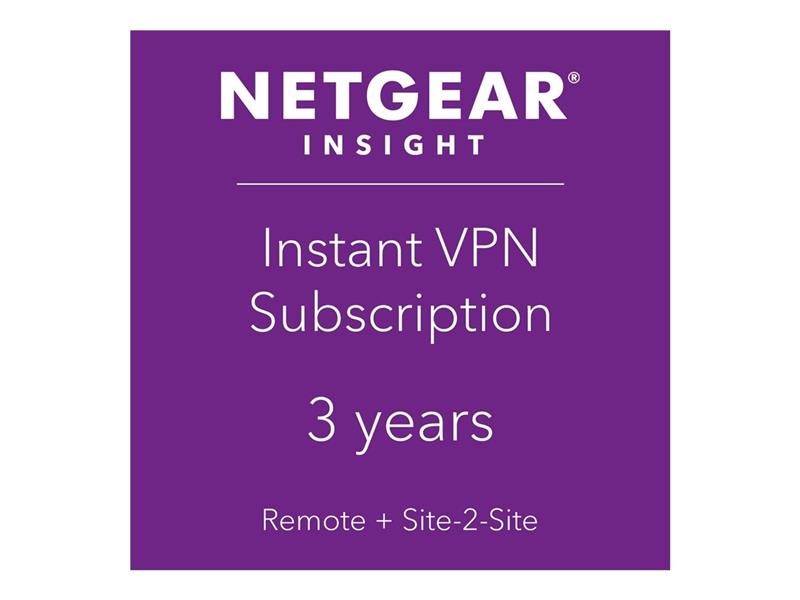 NETGEAR INSIGHT PRO VPN SUBS 3 YR - 10PK