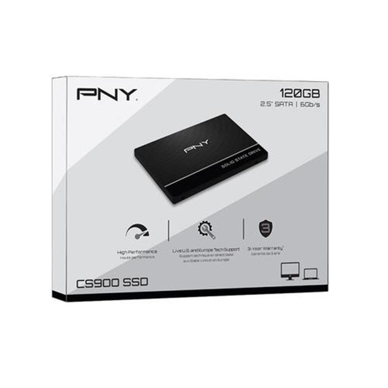 PNY CS900 2 5 120 GB SATA III 3D TLC NAND