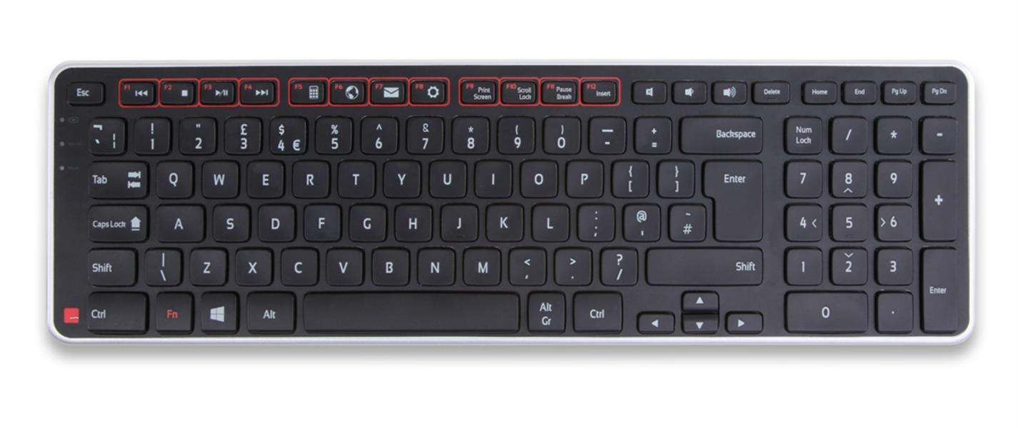 Contour Design Balance toetsenbord Bluetooth QWERTZ Duits Zwart