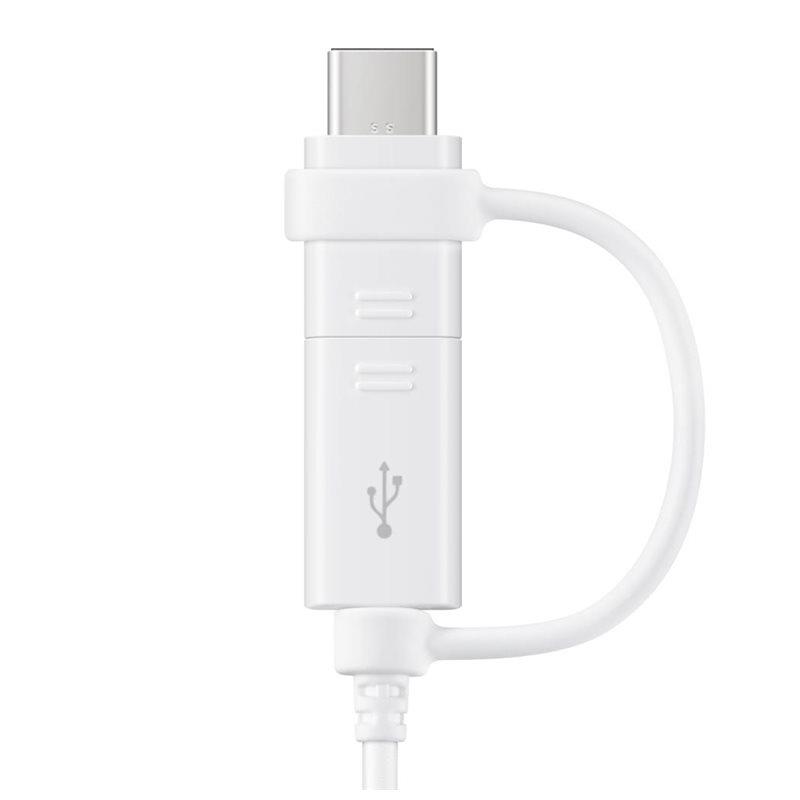 Samsung EP-DG930 USB-kabel 1,5 m USB 2.0 USB A USB C/Micro-USB B Wit
