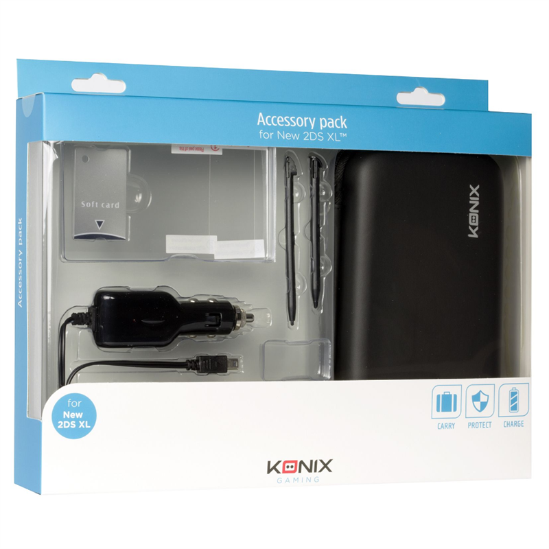 Nintendo 2DS XL - Starterpack - Zwart