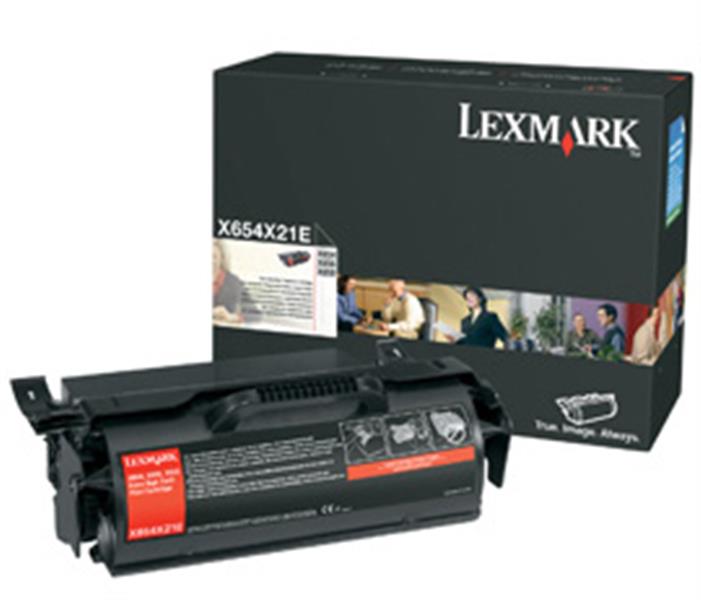 Lexmark X654, X656, X658 Extra High Yield Print Cartridge Origineel Zwart