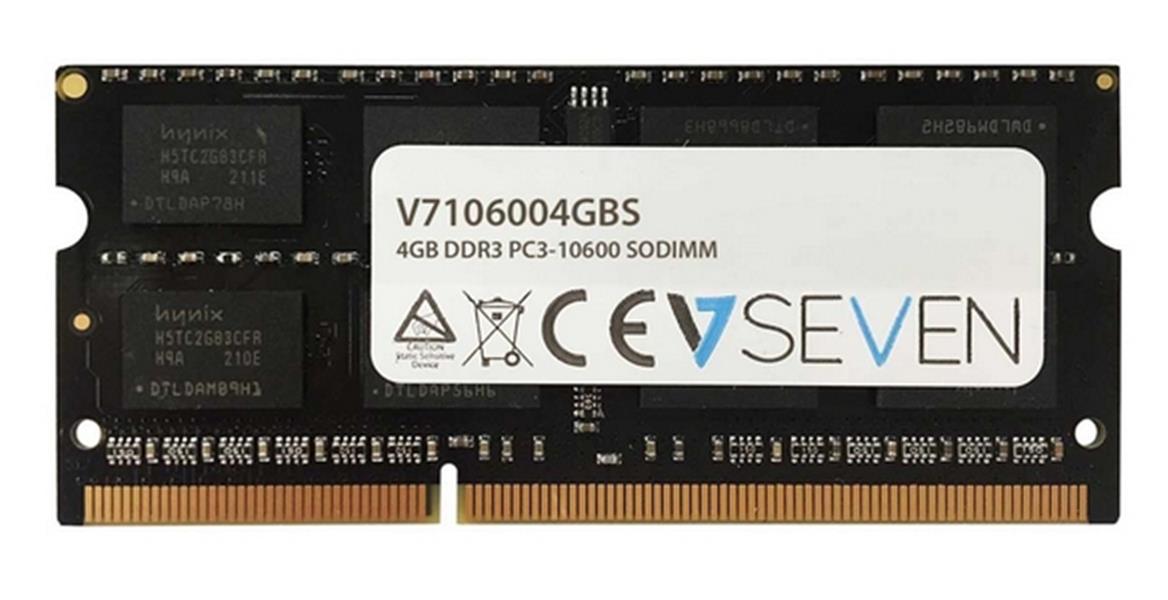 V7 V7106004GBS geheugenmodule 4 GB 1 x 4 GB DDR3 1333 MHz