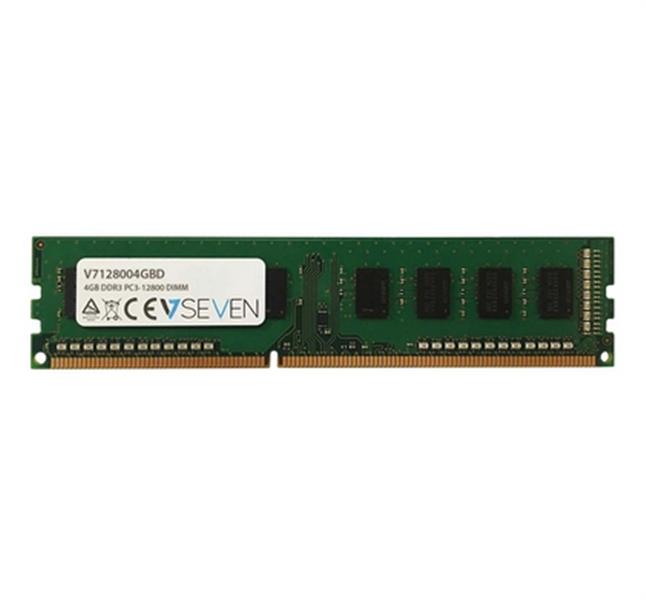 V7 V7128004GBD geheugenmodule 4 GB 1 x 4 GB DDR3 1600 MHz