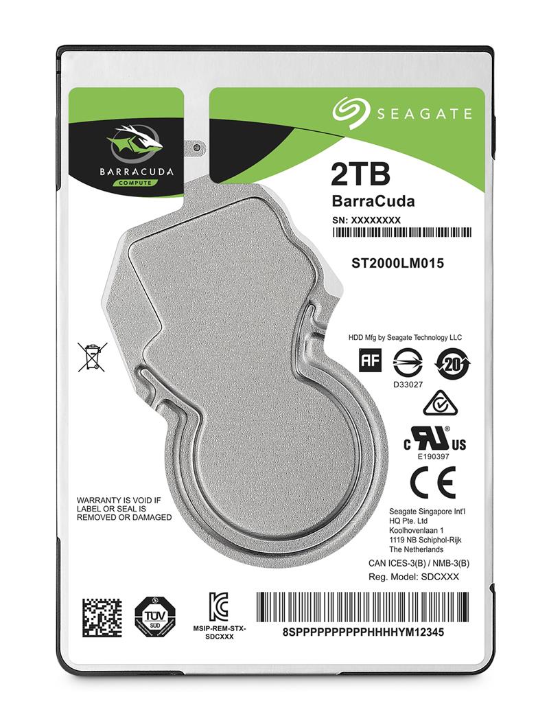 Seagate Barracuda 2.5"" 2.5"" 2000 GB SATA III