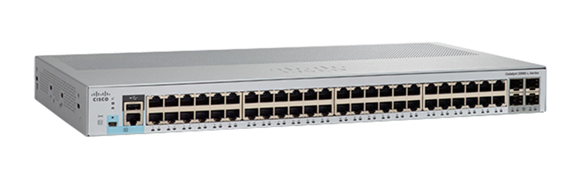 Cisco Catalyst 2960-L Managed L2 Gigabit Ethernet (10/100/1000) 1U Grijs