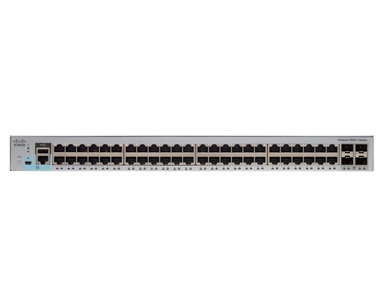 Cisco Catalyst 2960-L Managed L2 Gigabit Ethernet (10/100/1000) 1U Grijs