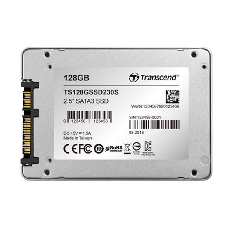 Transcend SSD230S 2 5 128 GB SATA III 3D NAND