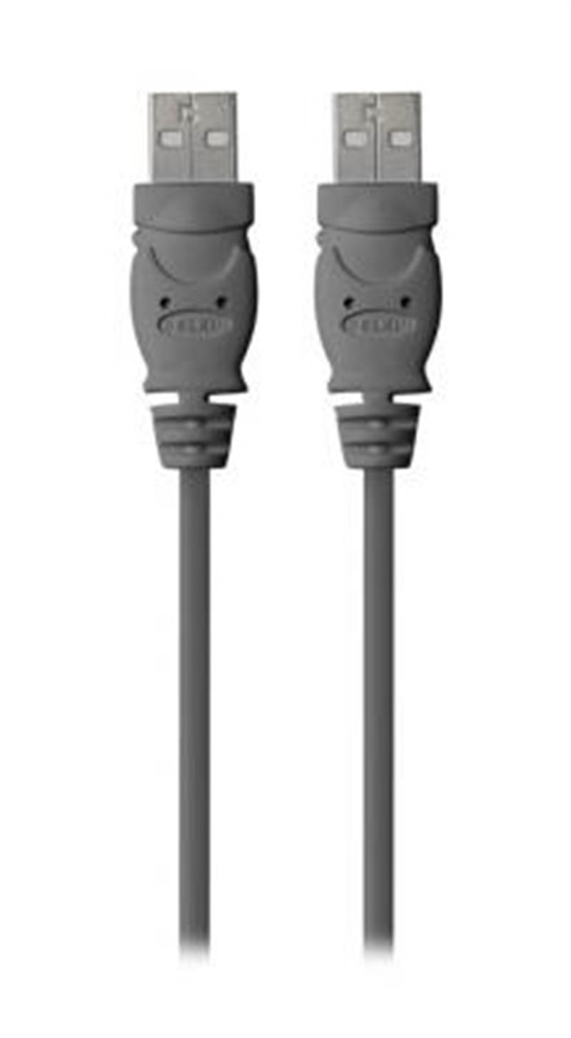 Belkin USB 2.0 A/USB 2.0 A, M/M, 1.8m USB-kabel 1,8 m USB A Zwart