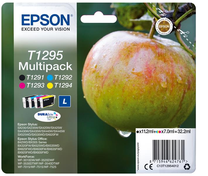 Epson Apple Multipack 4-kleur T1295 DURABrite Ultra Ink