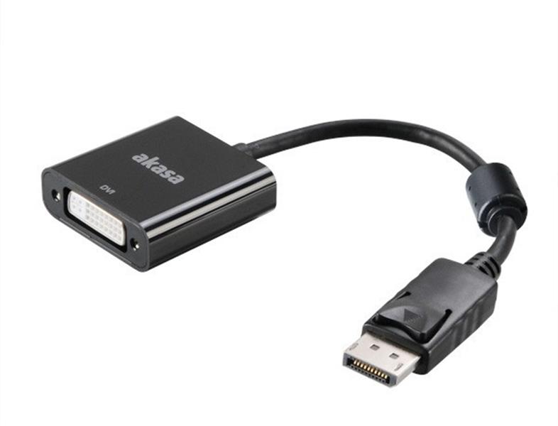 Akasa DisplayPort to DVI active converter 20cm for DP and DP *DPM *DVIF