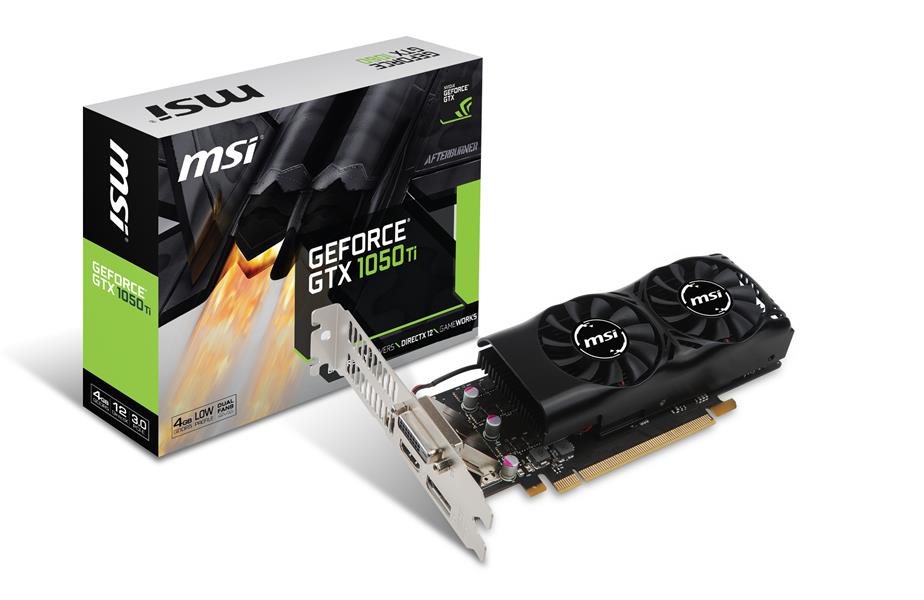 MSI GeForce GTX 1050 TI 4GT LP