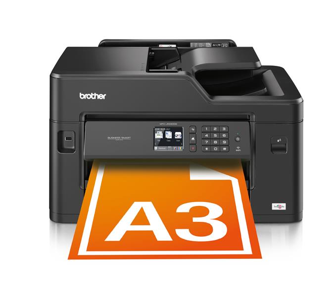 Brother 5 in 1 - Netwerk A3/A4 kleurenprinter - flatbed kleurencopier - kleurenscanner - kleurenfax - interne duplexunit & Wireless