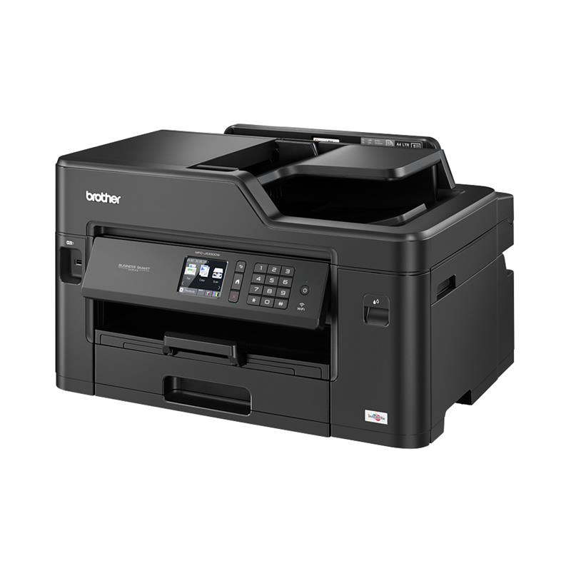 Brother 5 in 1 - Netwerk A3/A4 kleurenprinter - flatbed kleurencopier - kleurenscanner - kleurenfax - interne duplexunit & Wireless