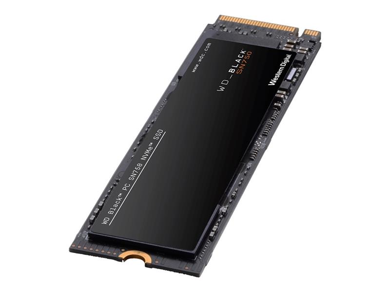 WD Black SSD SN750 Gaming NVMe 500GB