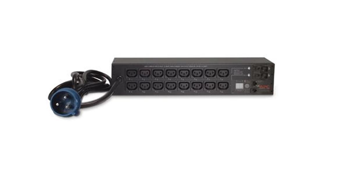 APC Rack PDU, Switched, 2U, 32A, 230V, (16x) C13, IEC 309 32A stekker