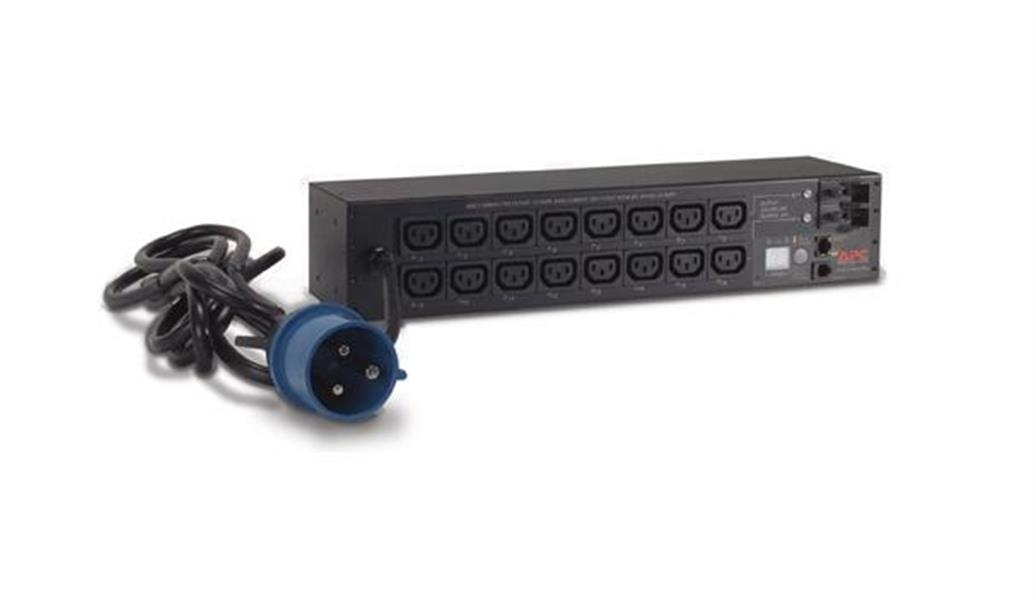 APC Rack PDU, Switched, 2U, 32A, 230V, (16x) C13, IEC 309 32A stekker