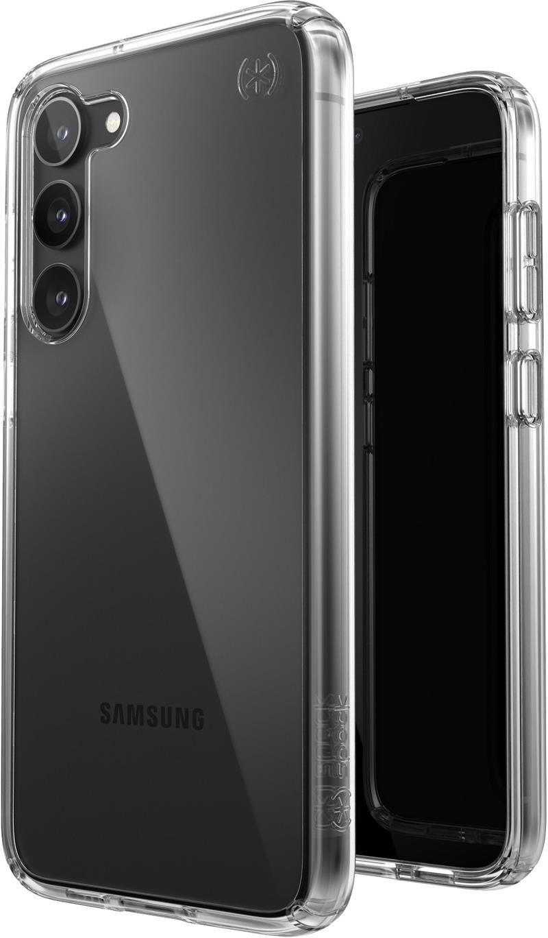 Speck Presidio Perfect Clear Samsung Galaxy S23 Plus - with Microban
