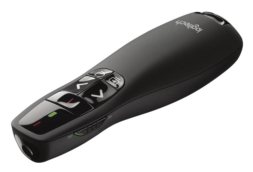 Logitech R400 Draadloze presenter RF Zwart