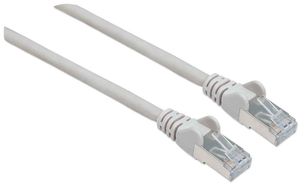 Network Cable Cat6A certified CU S FTP LSOH 1 m Gray