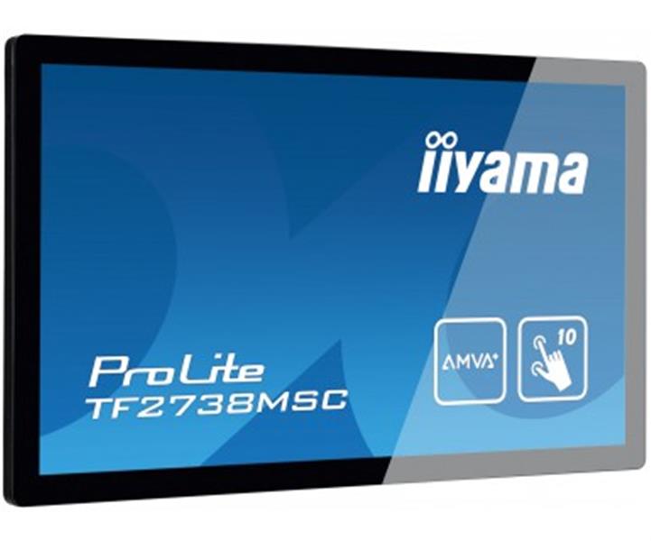 iiyama ProLite TF2738MSC-B1 touch screen-monitor 68,6 cm (27"") 1920 x 1080 Pixels Zwart Multi-touch