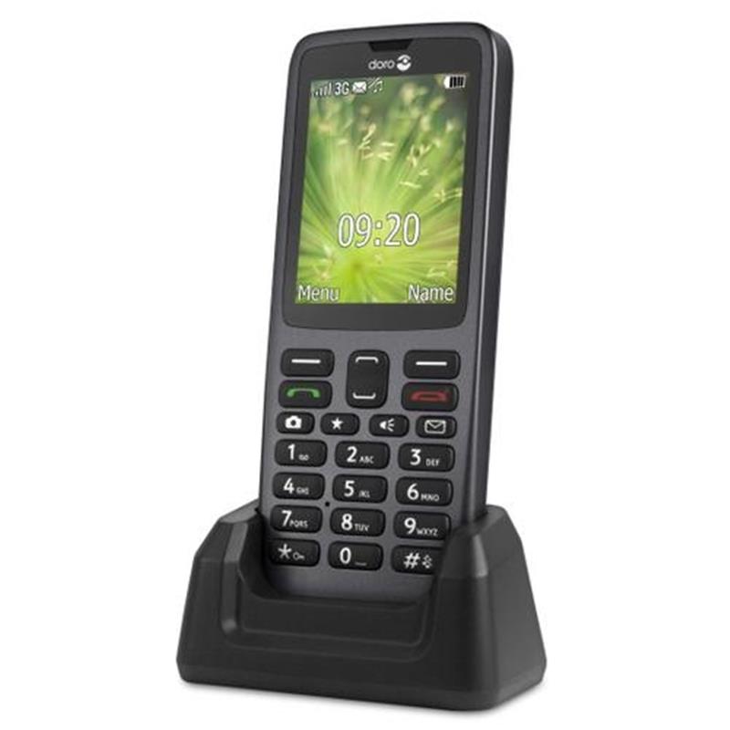 Doro 5516 6 1 cm 2 4 91 g Grafiet Instapmodel telefoon