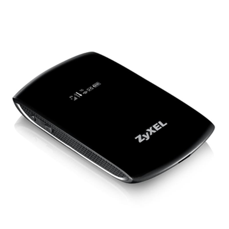 Zyxel WAH7706 v2 draadloze router Dual-band (2.4 GHz / 5 GHz) 3G 4G Zwart