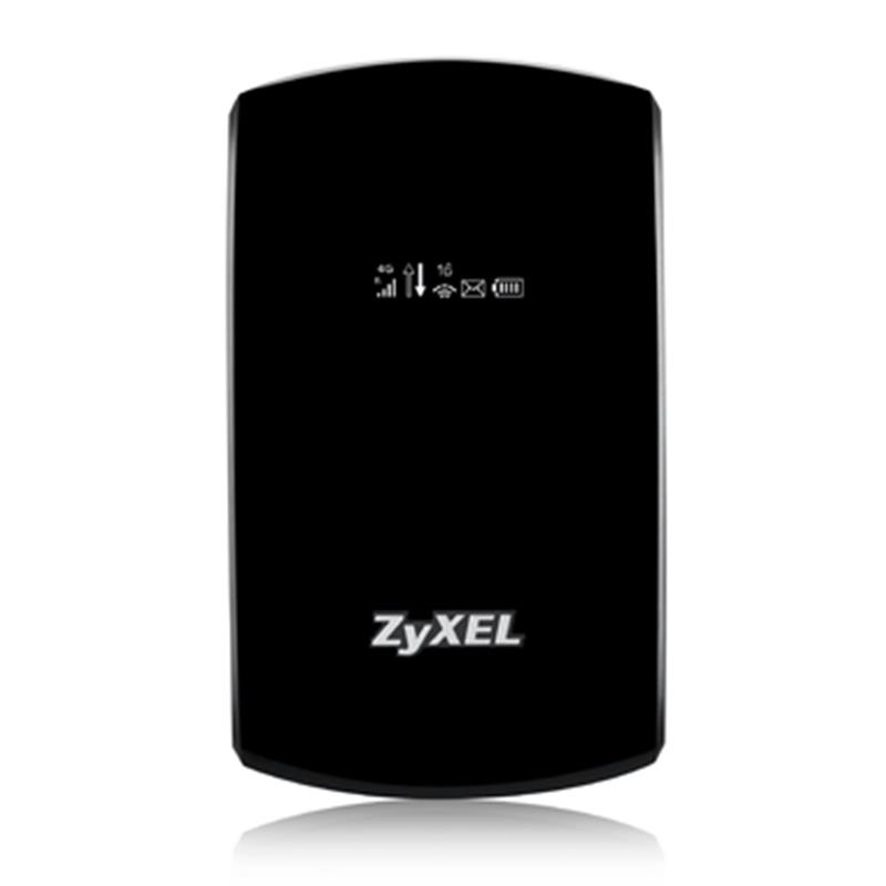 Zyxel WAH7706 v2 draadloze router Dual-band (2.4 GHz / 5 GHz) 3G 4G Zwart