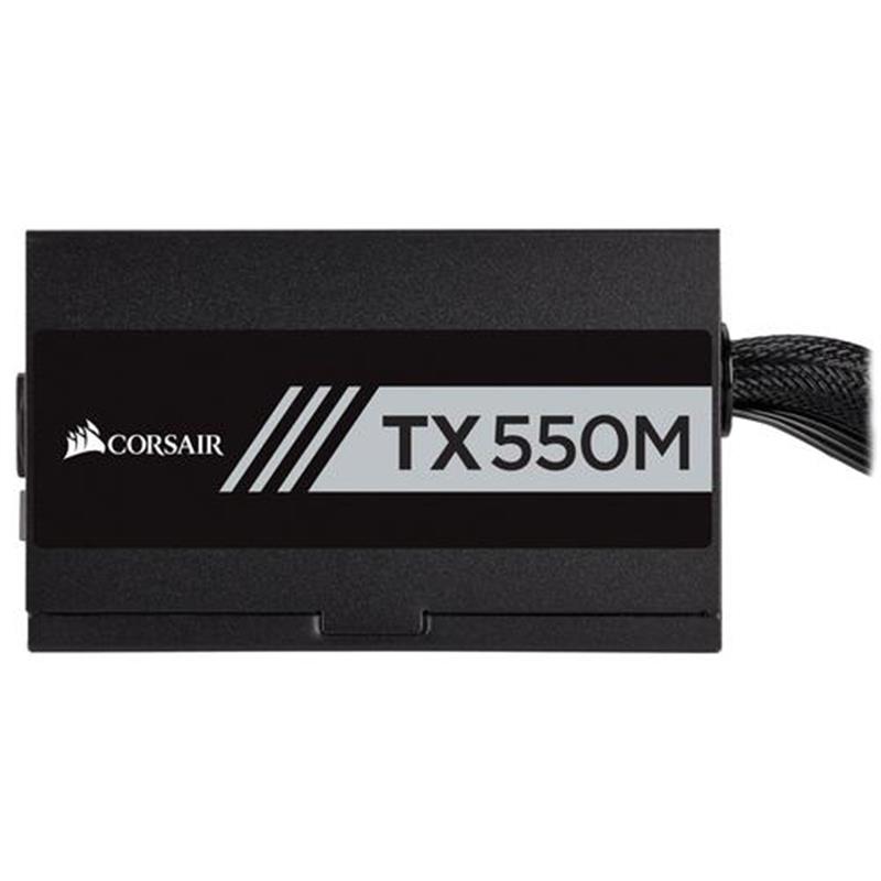 Corsair TX550M power supply unit 550 W 20 4 pin ATX ATX Zwart
