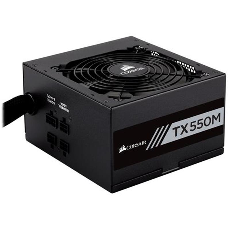 Corsair TX550M power supply unit 550 W 20 4 pin ATX ATX Zwart