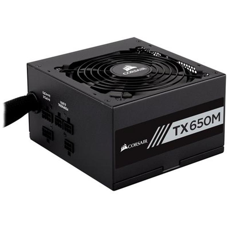 Corsair TX650M power supply unit 650 W 20 4 pin ATX ATX Zwart