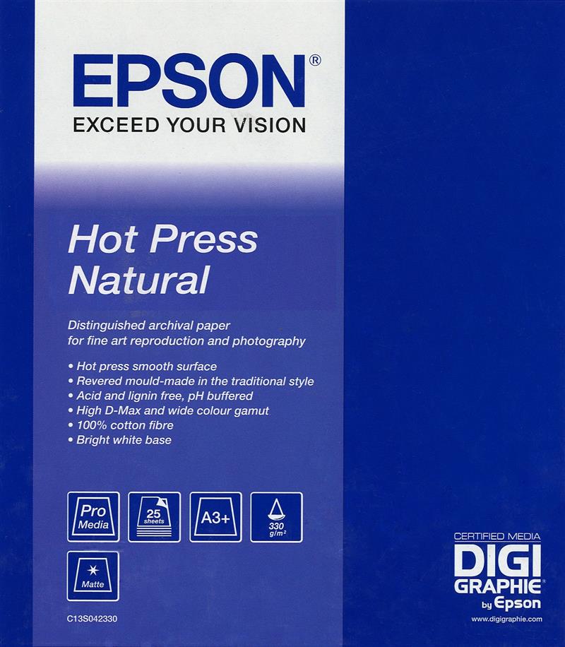 Epson Hot Press Natural A2