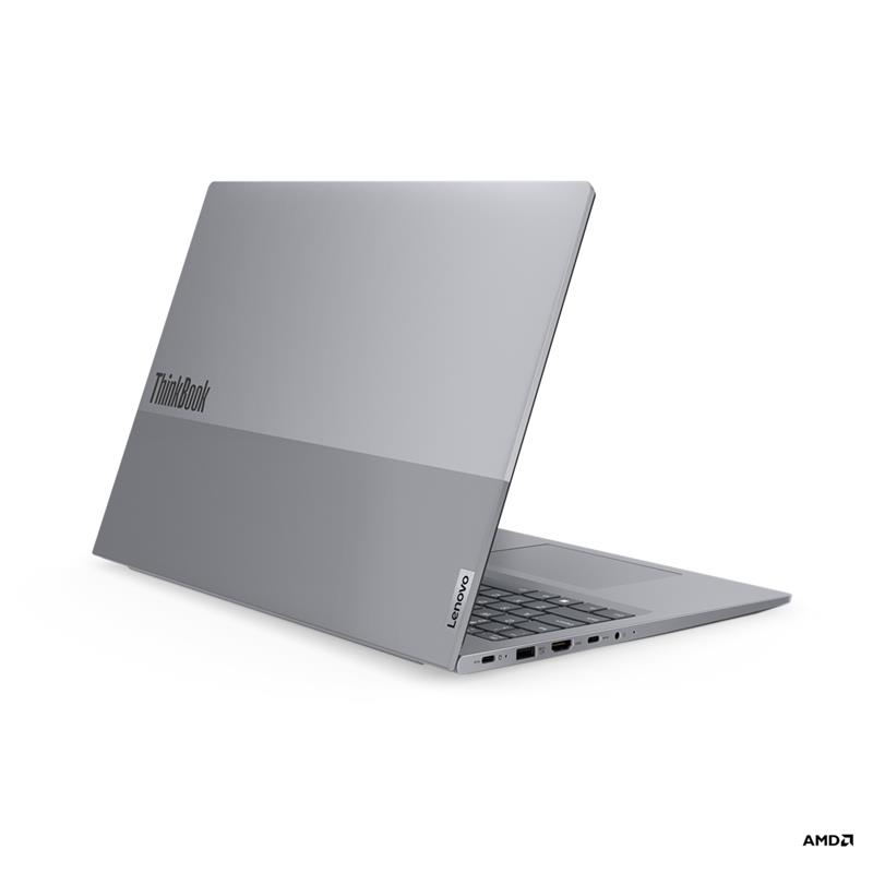 Lenovo ThinkBook 16 Laptop 40,6 cm (16"") WUXGA AMD Ryzen™ 5 7530U 16 GB DDR4-SDRAM 256 GB SSD Wi-Fi 6 (802.11ax) Windows 11 Pro Grijs