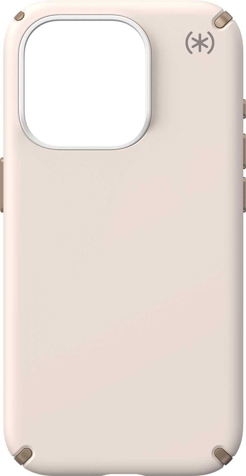 Speck Presidio2 Pro + MS Apple iPhone 15 Pro Bleached Bone - with Microban