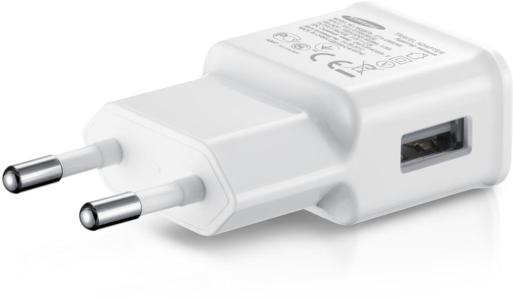  Samsung Travel Charger incl Micro USB Cable 2 0A White Bulk