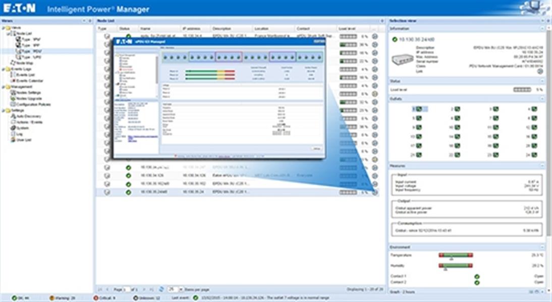 Eaton EMIB22 energiedistributie 0U Zwart 24 AC-uitgang(en)