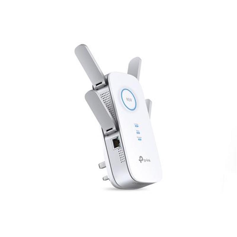 TP-LINK RE650 Netwerkzender 10,100,1000 Mbit/s Wit