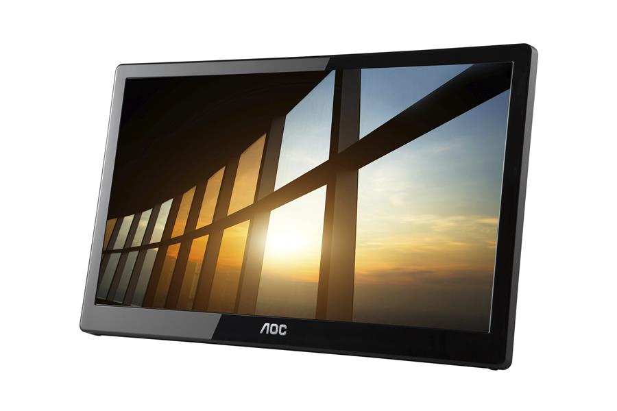 AOC Style-line I1659FWUX computer monitor 39,6 cm (15.6"") 1920 x 1080 Pixels Full HD LCD Zwart